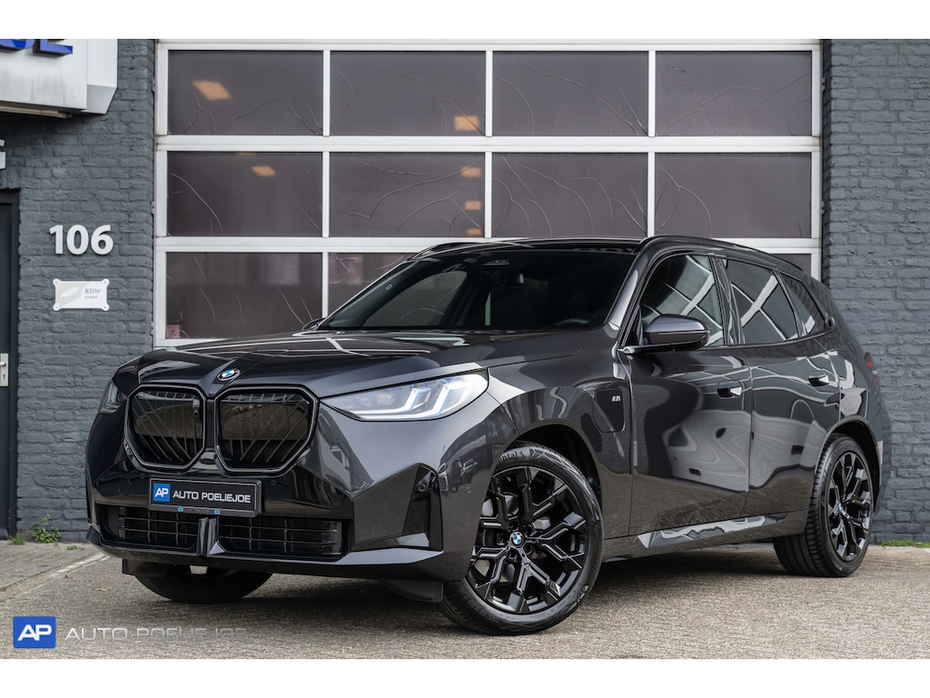 BMW X3 30e X-Drive 300PK, M/Sportpakket, ACC, Pano/Dak, Harman/Kardon, 360*/Camera, Memory/Seats, Iconic/Glow, Black/Optiek, Keyless, Led, 20'LMV BTW