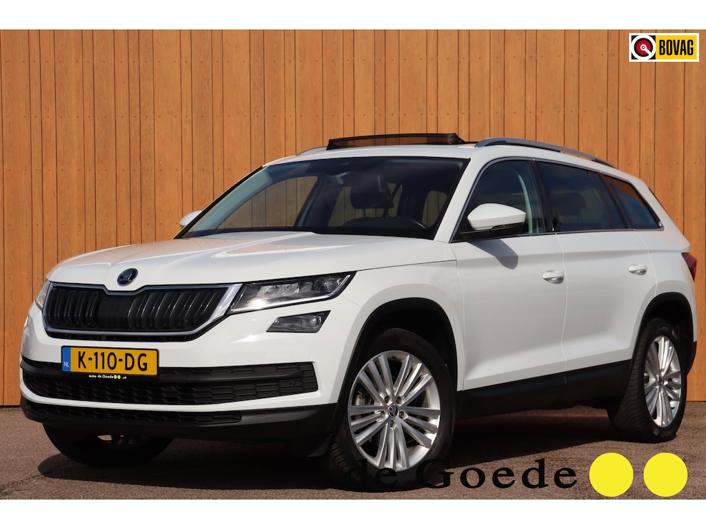 Skoda Kodiaq 1.5 TSI Bus. Ed. Org.NL leer/alc+verw. stuurverw. schuifdak camera el.klep canton