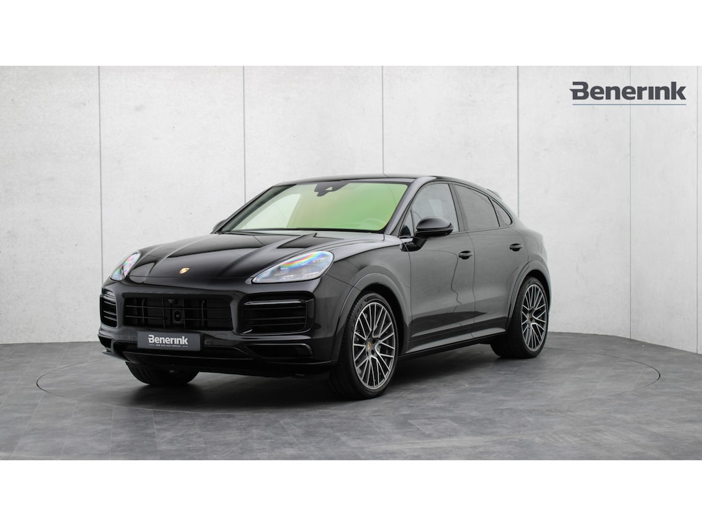 Porsche Cayenne Coupé 2.9 S SportDesign | Burmester 3D | Stoelventilatie | PSCB | Head-up | Soft-Close | InnoDrive | LED Matrix | Trekhaak | Achterasbesturing