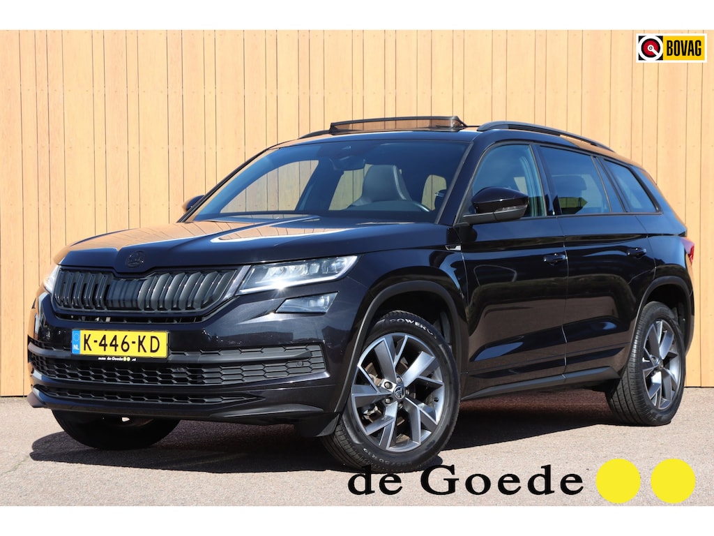 Skoda Kodiaq 1.5 TSI Sportline Bus. Org.NL schuifdak stuur+stoelverw. el.klep camera