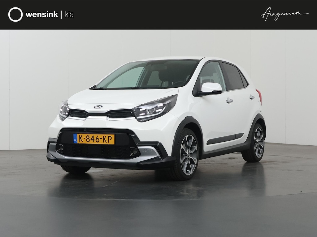 Kia Picanto 1.0 T-GDi X-Line 5p | Lederen Bekleding | Stoel/Stuurwielverwarming | Keyless | Navigatie | Cimate Control |
