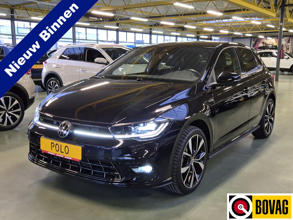Volkswagen Polo 1.0 TSI R-Line -95pk- Automaat | Matrix IQ Led | 18" Misano Velgen | Camera | Rijklaarprijs incl. 1 jaar Bovag garantie