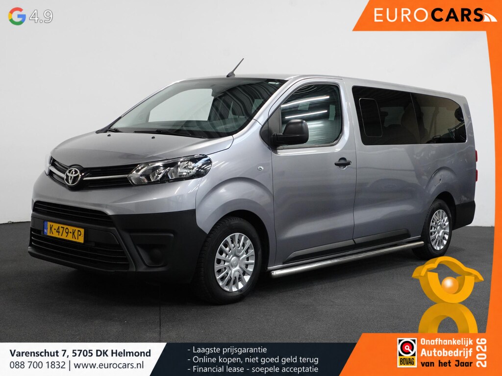 Toyota PROACE Shuttle 1.5 D-4D Navigator Long L3H1 9persoons PERSONENBUS Navigatie Parkeersensoren Carplay Cruise Control DAB