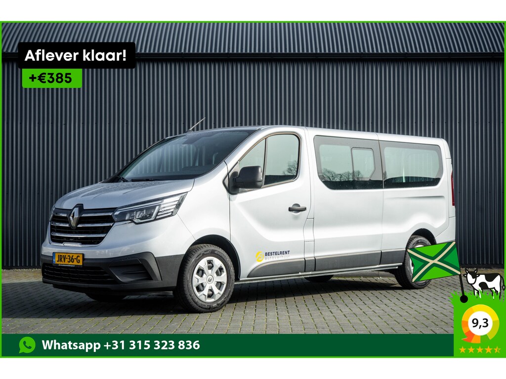Renault Trafic **L2H1 | 150 PK | LED | 9-Zits | Cruise | Navi | Airco**