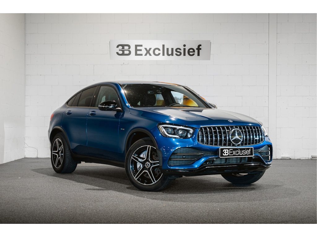 Mercedes-Benz GLC Coupe 300e 4MATIC Premium Plus | schuifdak | Burmester sounds. | Distr | Air body contr | Widescreen |