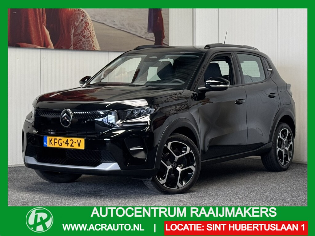 Citroën C3 1.2 TURBO PLUS 100PK NIEUW MODEL 2025 50 STUKS OP VOORRAAD !!! NAVIGATIE VIA APPLE CARPLAY/ANDROID CRUISE CONTROL AIRCO BLUETOOTH TELEFOON RIJSTROOKSENSOREN PDC ZEER MOOI !!