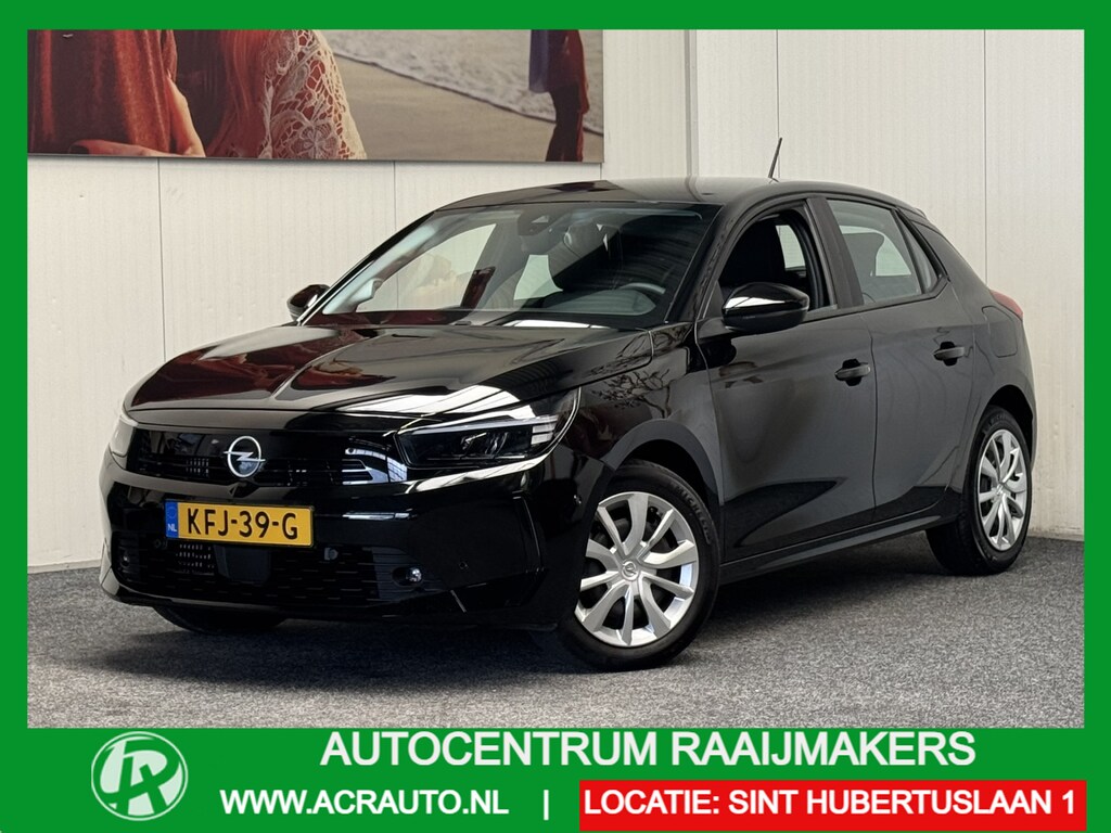 Opel Corsa 1.2 TURBO EDITION 15 STUKS OP VOORRAAD !! NAVIGATIE VIA APPLE CARPLAY/ANDROID CRUISE CONTROL RIJSTROOKSENSOREN DODEHOEKSENSOREN ACHTERUITRIJCAMERA ZEER MOOI !!
