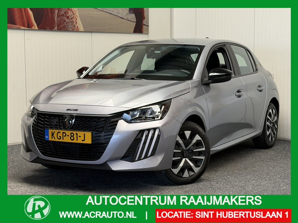 Peugeot 208 1.2 STYLE 100PK MODEL 2025 NAVIGATIE CRUISE CONTROL APPLE CARPLAY/ANDROID AIRCO  BLUETOOTH TELEFOON RIJSTROOKSENSOREN PDC ZEER MOOI !!