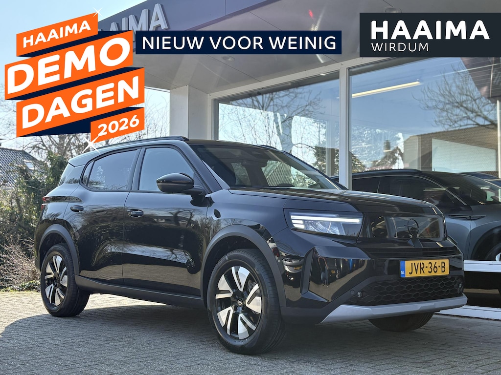 Opel Frontera Electric GS 44 kWh € 5.600 DEMO VOORDEEL | NIEUW | 8 Jaar garantie | Voorruit & stoel- & stuurverwarming | Navigatie | Achteruitrijcamera