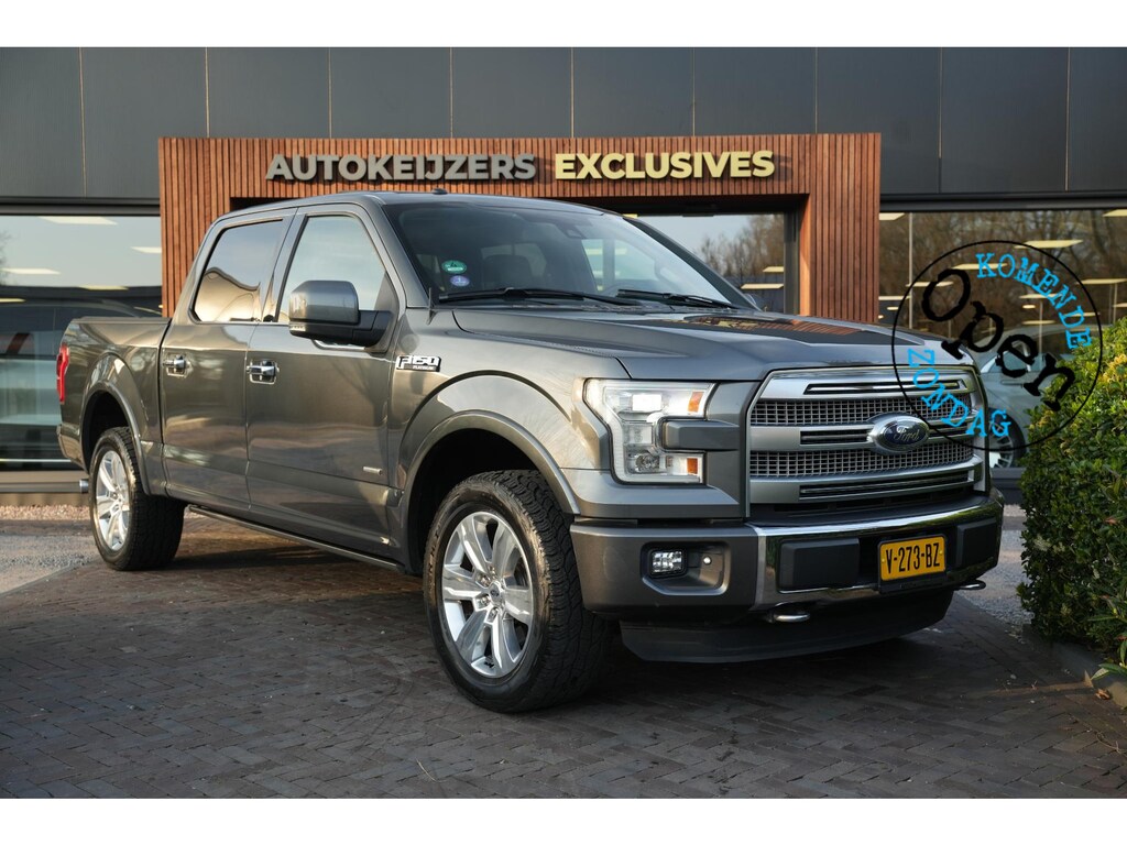 Ford F-150 USA 3.5 V6 Ecoboost SuperCrew Dubbel Cabine Panoramadak Leer Stoelvent. Camera Trekhaak DC