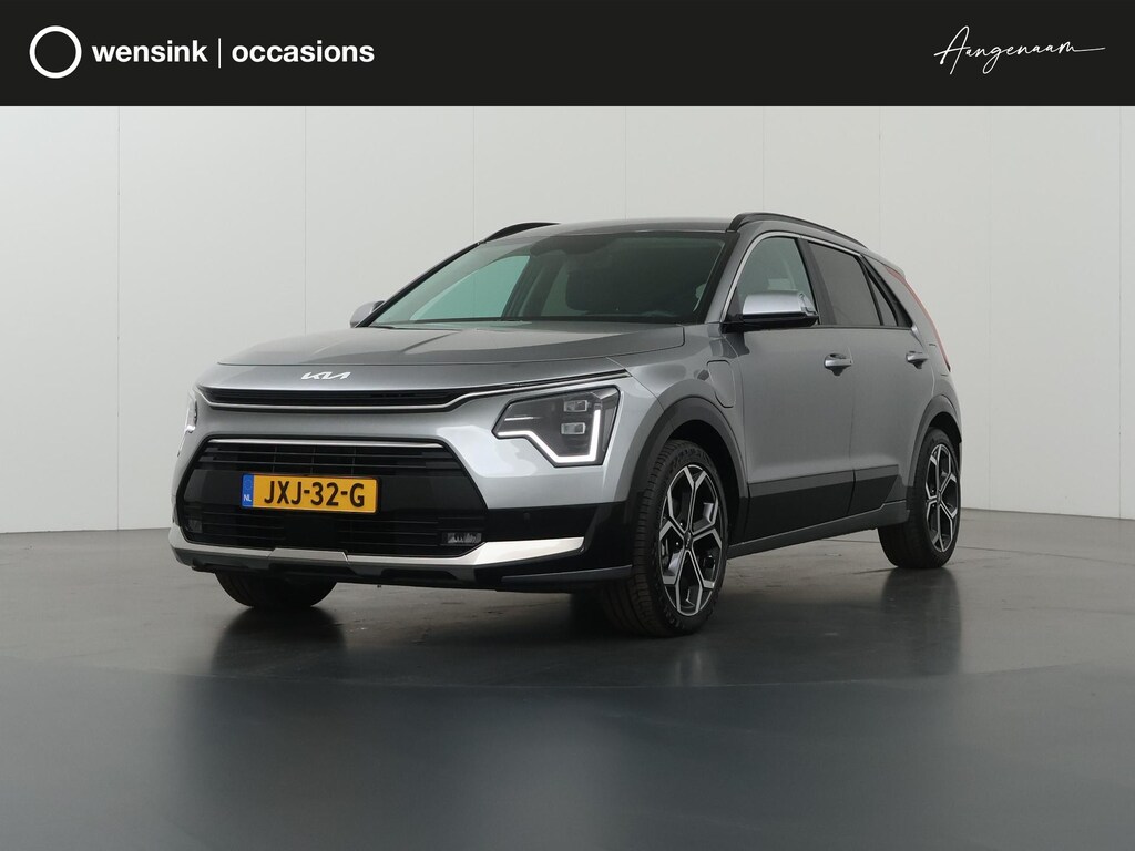 Kia Niro Hybrid 1.6 GDi PHEV DynamicPlusline Edition | 18” lichtmetalen velgen | Elektrisch verstelbare bestuurdersstoel | Stoel/Stuurwielverwarming | LED Koplampen | Elektrisch bedienbare achterklep |