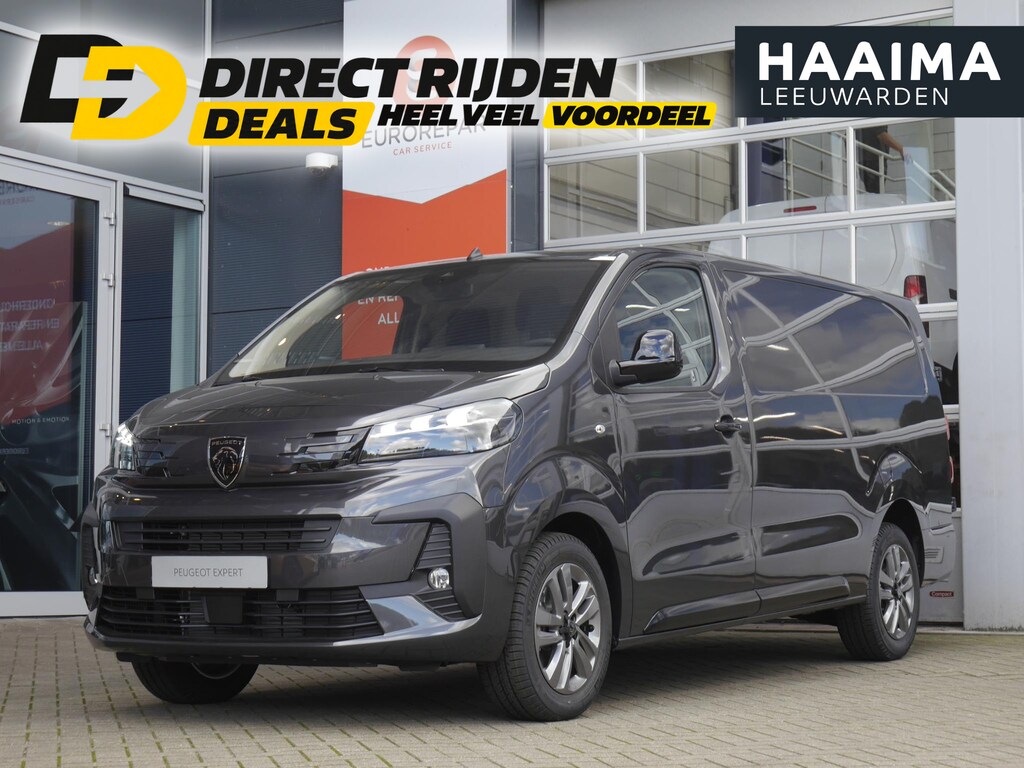 Peugeot Expert 2.0 BlueHDi 145 L3 | Nieuwe auto | Full led | Bumpers in kleur | Lichtmetalen velgen | Afneembare trekhaak | Navigatie | Achteruitrijcamera | Adaptive cruisecontrol | Laadruimte pakket | Keyless entry en start | Stoel en stuurverwarming
