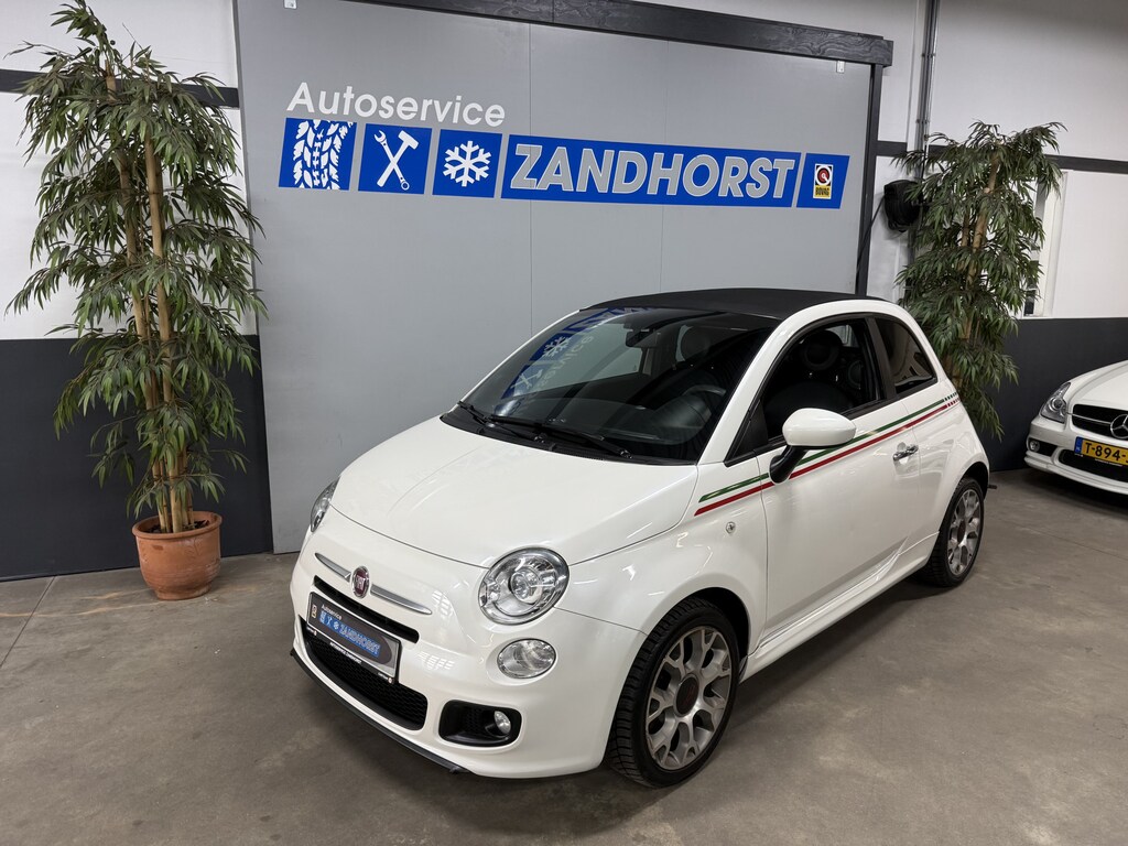 Fiat 500C 0.9 TwinAir Turbo 500S // Abarth Pakket // Xenon // half leer // ECC