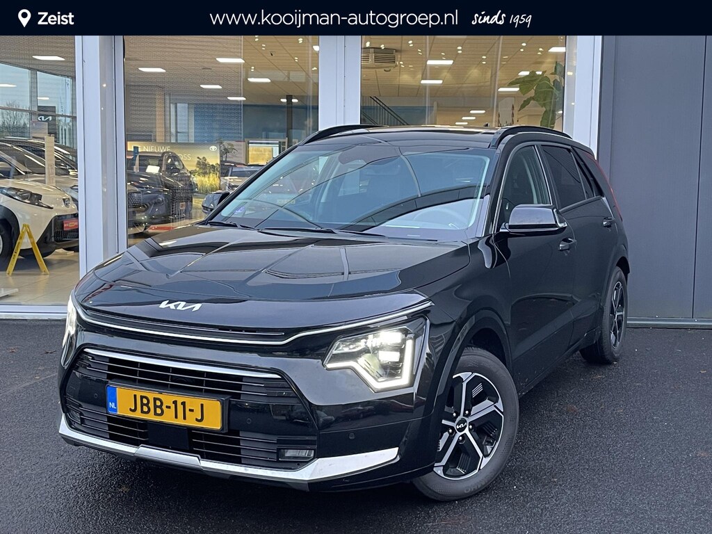 Kia Niro Hybrid 1.6 GDi DynamicPlusLine Head-Up display | Elektrisch schuif-kanteldak | Navigatie | Dodehoek assist | Stoel verwarming voor | Stuurverwarming
