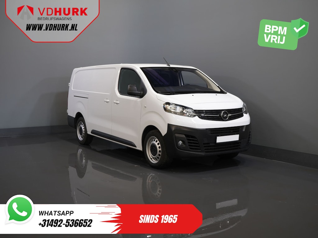 Opel Vivaro 2.0 CDTI 145 pk L3 Adapt.Cruise/ 2.5t Trekverm./ Carplay/ Keyless/ Climate/ Camera/ PDC