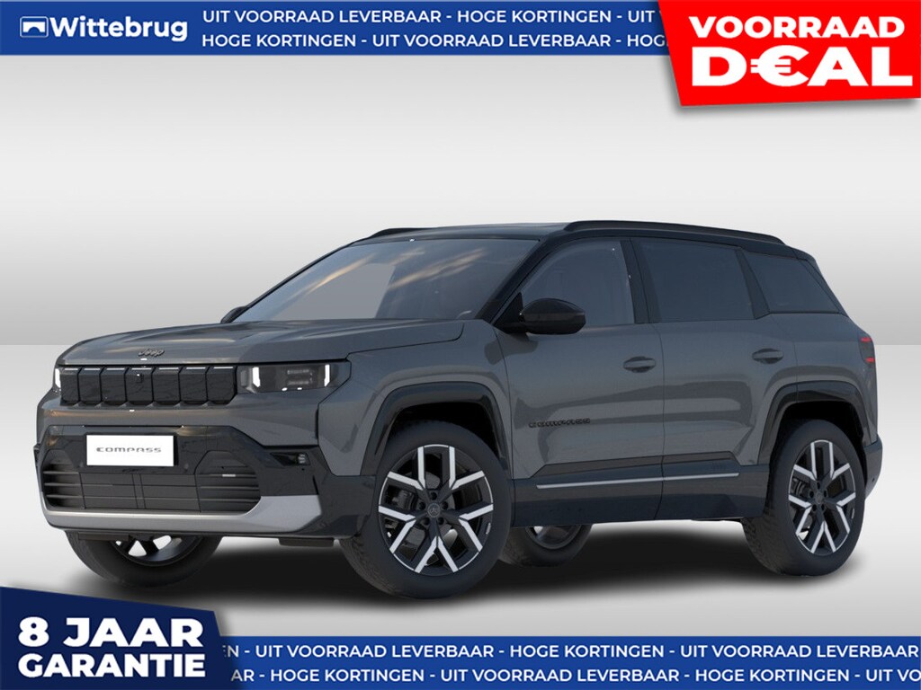 Jeep Compass First Edition 74 kWh DIRECT RIJDEN - RIJKLAAR - PANORAMDAK - 8 JAAR GARANTIE