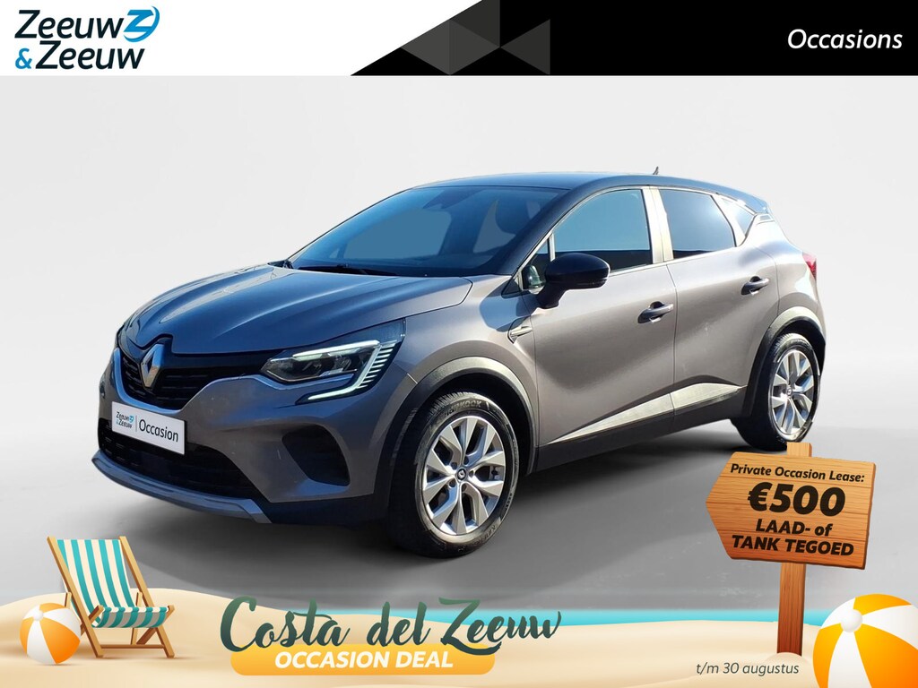 Renault Captur 1.0 TCe 100 Bi-Fuel Zen LPG |Andriod/Applecarplay | Airco | Trekhaak | 1 jaar Garantie | tanken voor € 1 per liter!