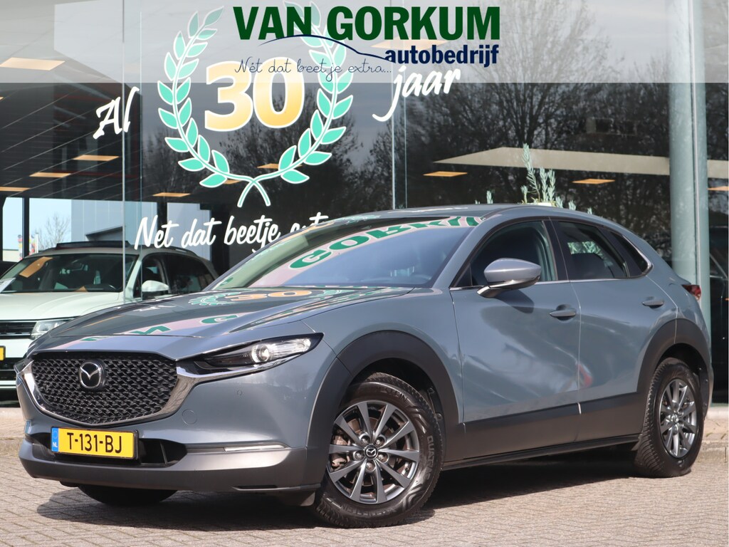 Mazda CX-30 2.0 e-SkyActiv-G M Hybrid Comfort Navi / Trekh / Stoel/stuurverw / Cruise / Camera / Head-up All-season banden / BTW auto /