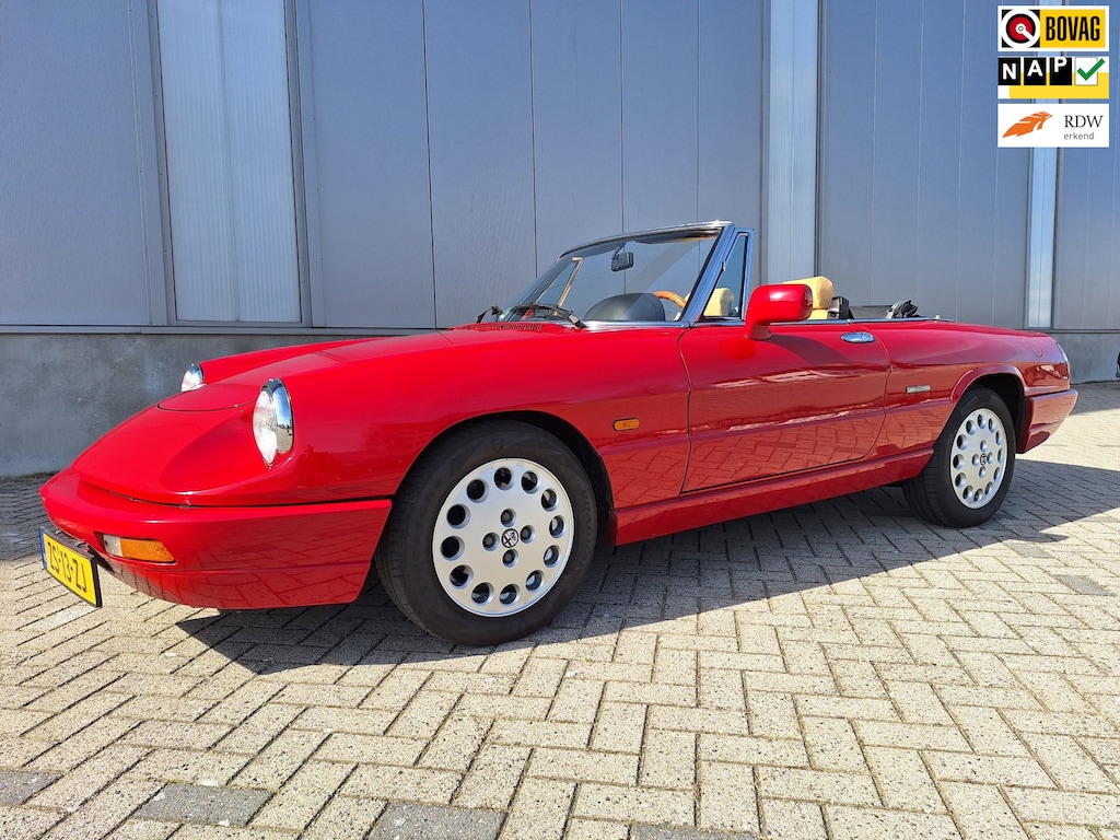 Alfa Romeo Spider 2.0 -origineel NL met NAP-
