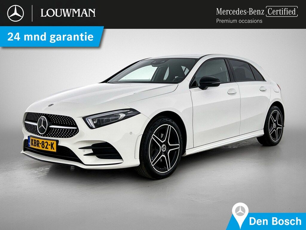 Mercedes-Benz A-klasse 250 e AMG Plug-In Hybride | Nightpakket | Sfeerverlichting | Rij-assistentiepakket | Navigatie | Inclusief 24 maanden MB Certified garantie voor Europa.