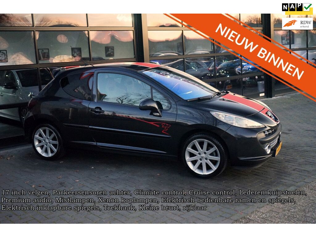 Peugeot 207 1.6-16V T Le Mans, Clima, Kuipstoelen, CC, Elek pakket. PDC