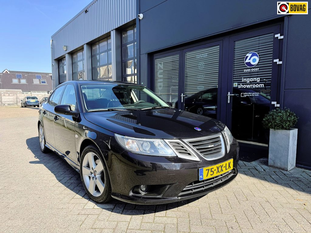 Saab 9-3 Sport Sedan 1.8T Hirsch uitlaat, Carplay, dealeronderhouden.
