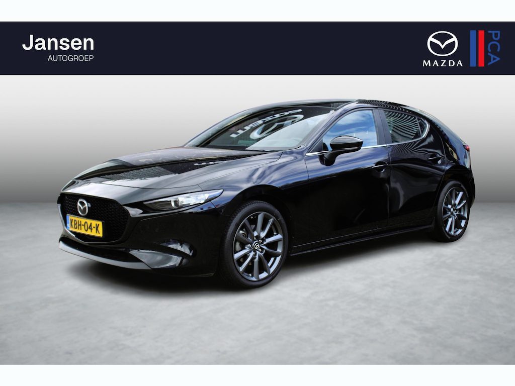 Mazda 3 2.0 e-SkyActiv-G 122 M Hybrid 122 Comfort , Automaat, Adap.Cruise, Navi, Apple Carplay, LMV 18 Inch, Camera, PDC, HUD, Stuur/Stoelverwarming