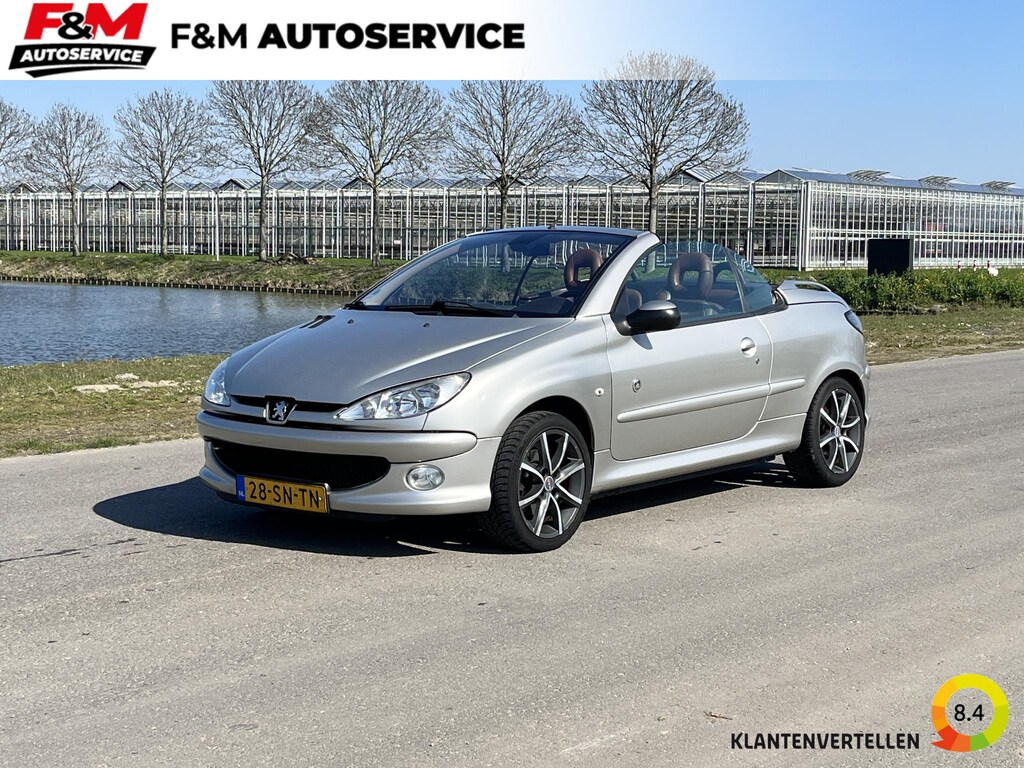 Peugeot 206 CC 1.6-16V Roland Garros Clima, radio