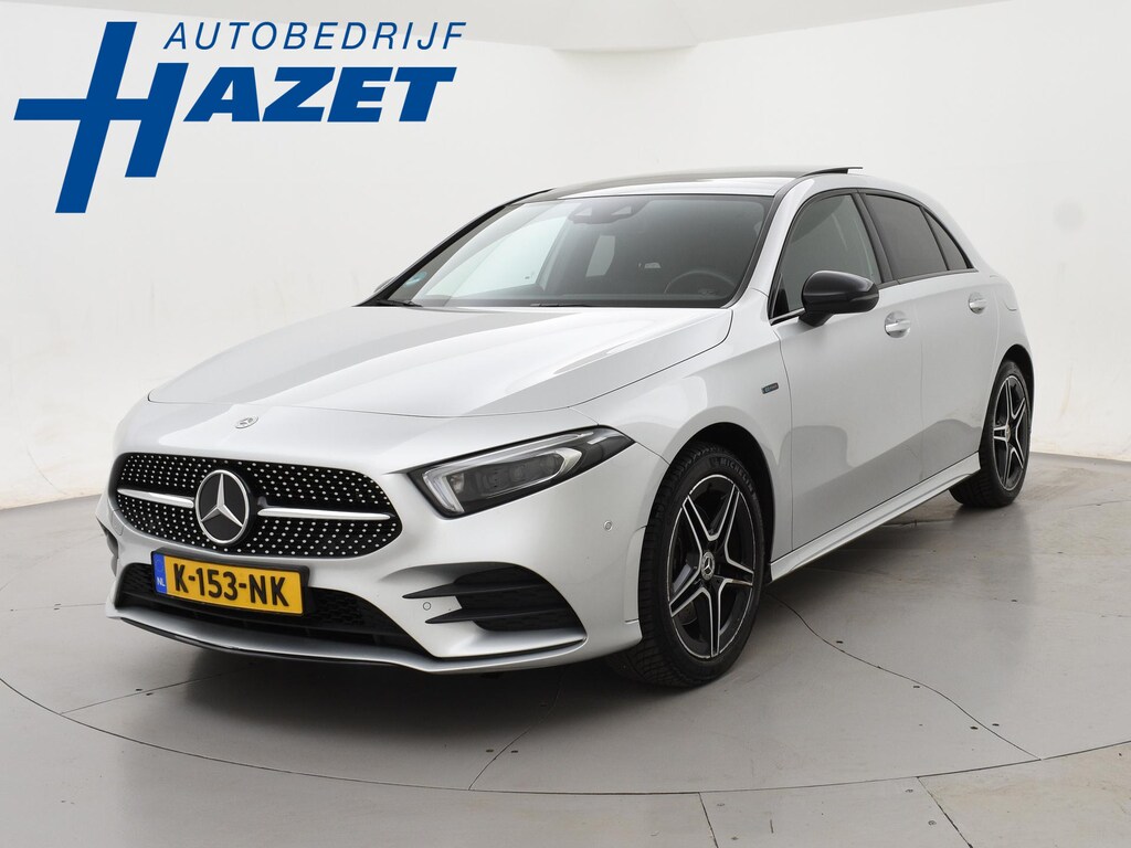Mercedes-Benz A-klasse 250e AMG SPORT + PANORAMA | MEMORY | TREKHAAK | SFEERVERLICHTING | CAMERA | STOELVERWARMING
