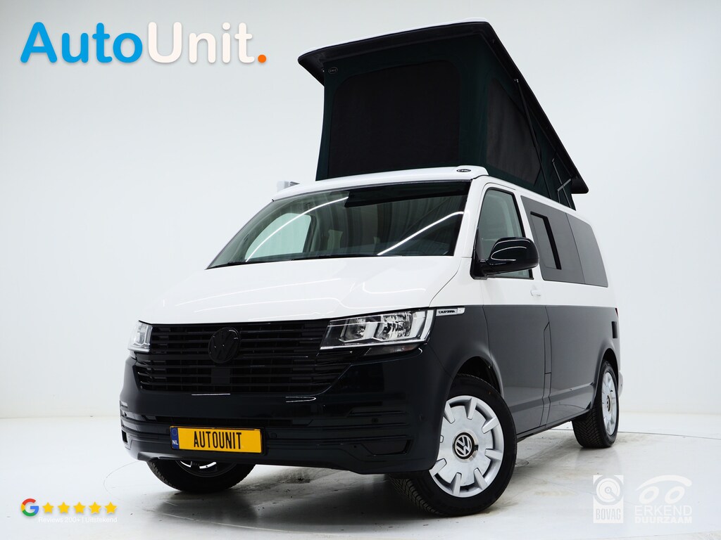 Volkswagen California 2.0 TDI 185PK T6.1 | Slaaphefdak | 4 Slaapplekken | Leder | Koelkast | SfeerLED | Luxe Fiamma Luifel