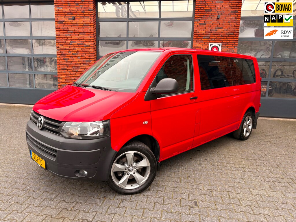 Volkswagen Transporter Kombi 2.0 TDI 140PK Automaat Highline |8/9 persoons|Marge|BPM Vrij|Trekhaak|1e Eigenaar|Navigatie|