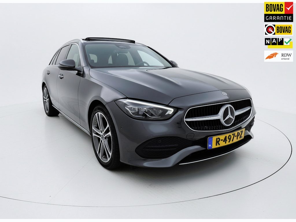 Mercedes-Benz C-klasse Estate 200 Launch Edition Luxury Line|Camera|Pano|Trekhaak|ACC|Sfeerverlichting|BTW AUTO