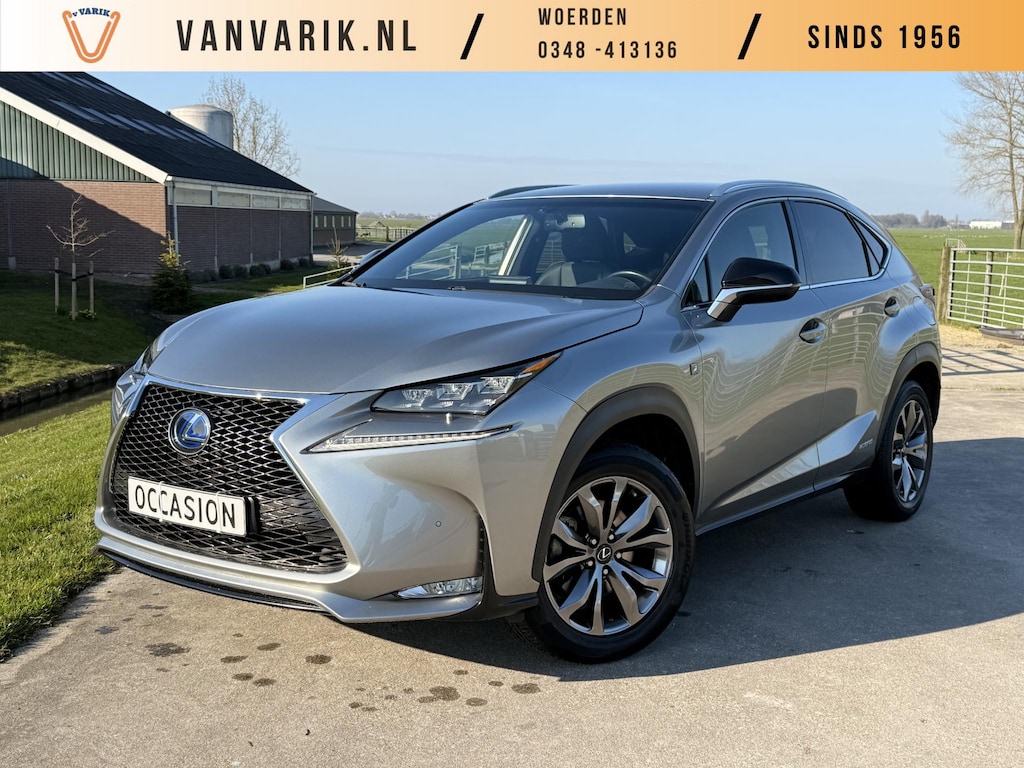 Lexus NX 300h AWD F Sport Line | NAVIGATIE | KEYLESS ENTRY | LEDEREN BEKLEDING | DEALER ONDERHOUDEN | TREKHAAK |