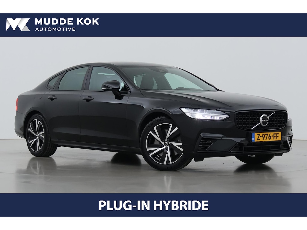 Volvo S90 T8 R-Design | Trekhaak | ACC | Vol-Leder | Ventilatie | Stoel+Stuurverwarming | Camera