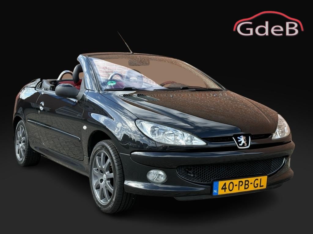 Peugeot 206 1.6-16V Cabrio  Roland Garros edition  Leer