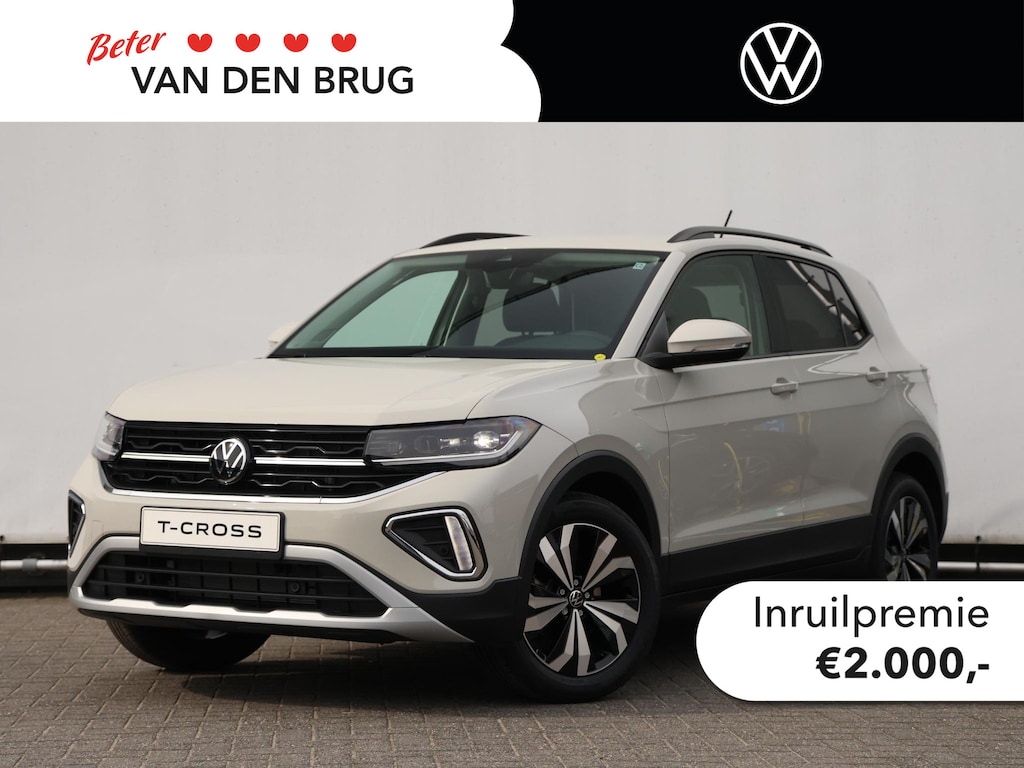 Volkswagen T-Cross Life Edition 1.0 TSI 116 PK | Led Matrix | Keyless | App-Connect | Trekhaak | PDC | Camera |