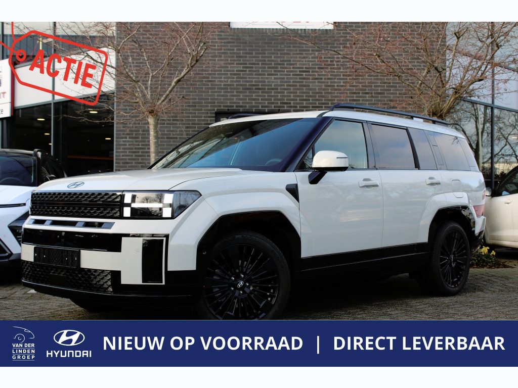 Hyundai Santa Fe *Beschikbaar per 10-2026 1.6T 252pk PHEV 4WD Black Line 7 Zits "DEMODEAL!"