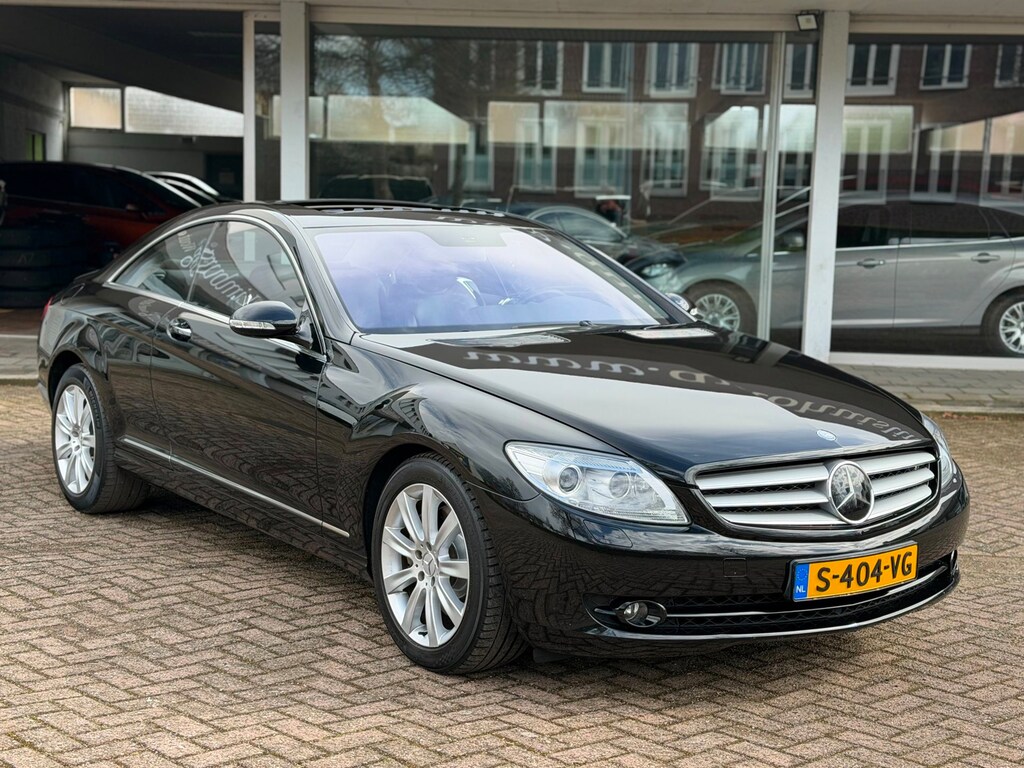 Mercedes-Benz CL 500|Nieuwstaat!|Luchtvering|Camera|Nav|Pano|Complete Historie aanwezig|Softclose