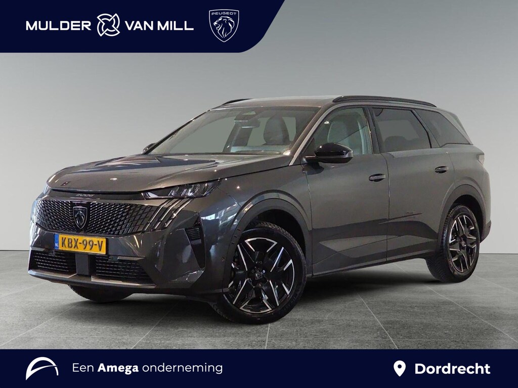 Peugeot 5008 Allure Pack 1.2 Hybrid 145pk e-DSC6 | PANORAMIC NAVIGATION | 7-ZITS | STOEL + STUURVERW. | KEYLESS ENTRY | ADAPTIVE CRUISE | ALL-SEASONBANDEN | 360° CAMERA | AGR-STOEL | ISOFIX |