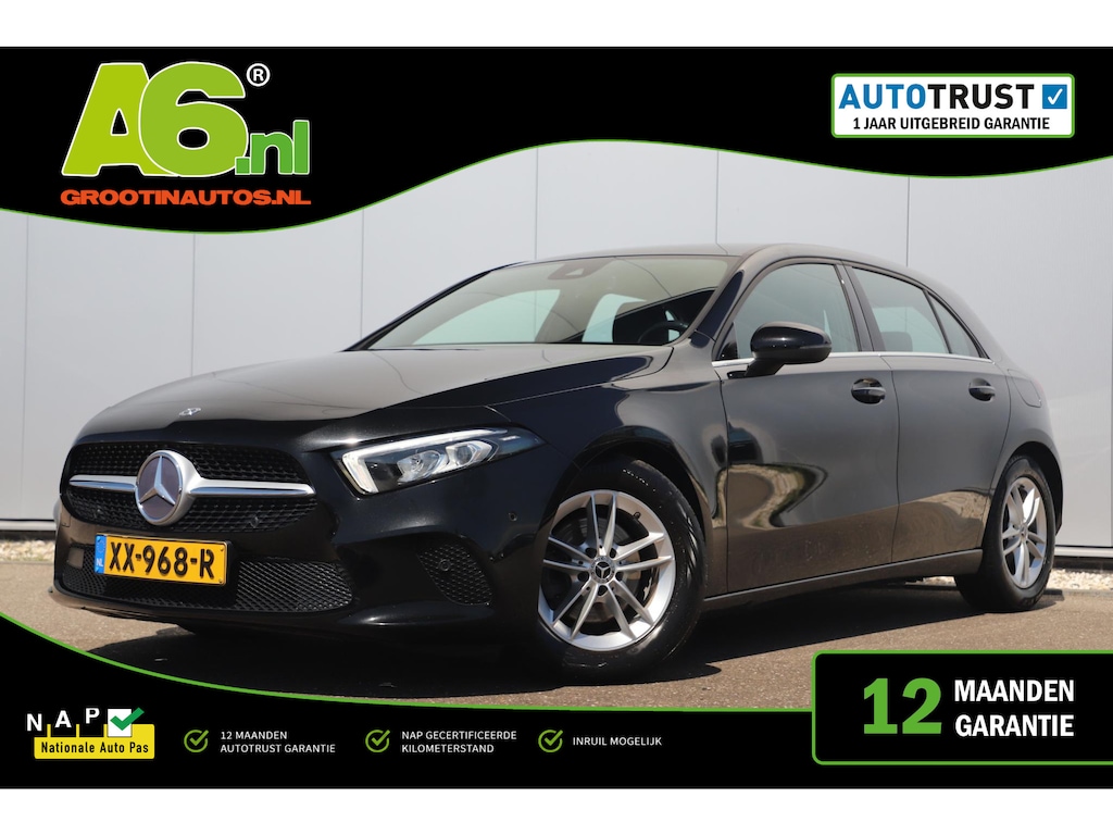 Mercedes-Benz A-klasse 180 d Business Solution Limited Automaat Half Leder Widescreen Navigatie Achteruitrijcamera Full LED Rijstrooksensor