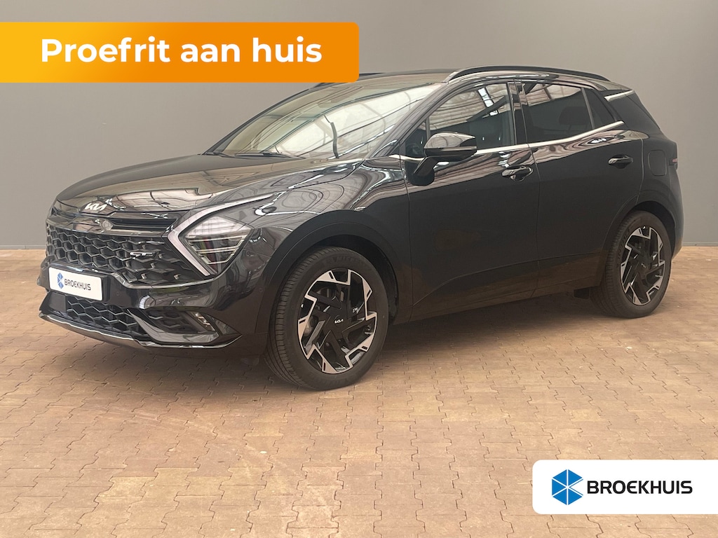 Kia Sportage 1.6 T-GDi Plug-in Hybrid AWD GT-Line 360° Camera | Elek.Stoelen | Stoelverwarming Voor + Achter | Harman Kardon | Adaptieve Cruise | 19" | Achterbank verwarmd | Achteruitrijcamera | Apple Carplay/Android Auto|telefoonintegratie premium