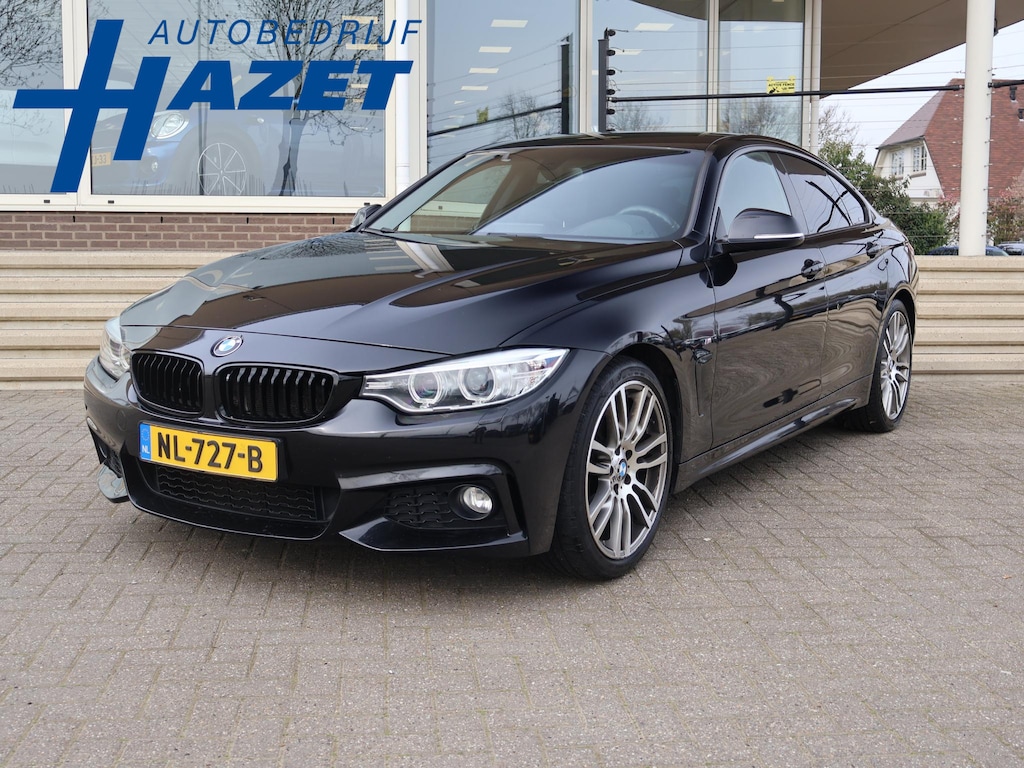 BMW 4-Serie Gran Coupe 420i AUT8 M-SPORT H.E. + 19 INCH | LEDER | SPORTSTOELEN | STOELVERW.