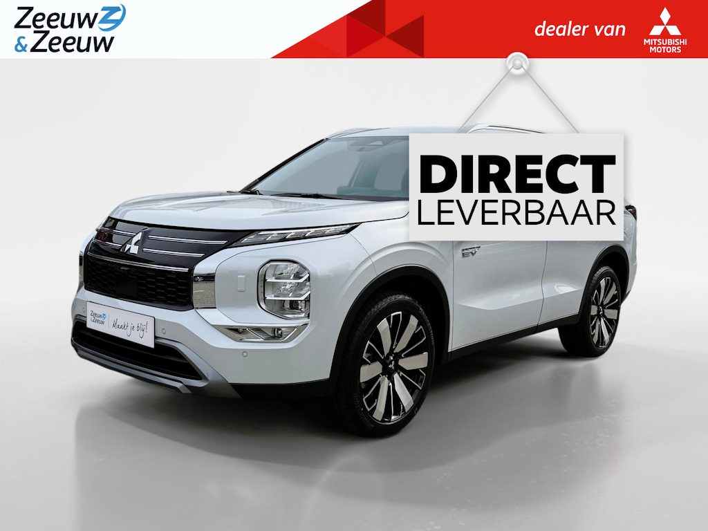 Mitsubishi Outlander 2.4 PHEV Intense + | Modeljaar 2026 | 7000 Euro registratiekorting | Meerdere kleuren beschikbaar | Direct leverbaar | Rondom camera | Stoel stuur verwarming |