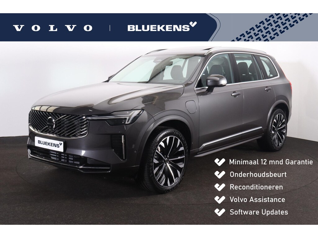 Volvo XC90 T8 Recharge AWD Ultra Bright - Luchtvering - Panorama/schuifdak - IntelliSafe Assist & Surround - 360º Camera - Harman/Kardon audio - Verwarmde voorstoelen, stuur & achterbank - Parkeersensoren voor & achter - Elektr. bedienb. voorstoelen met geheugen - Head up display - Draadloze tel. lader - 21' LMV