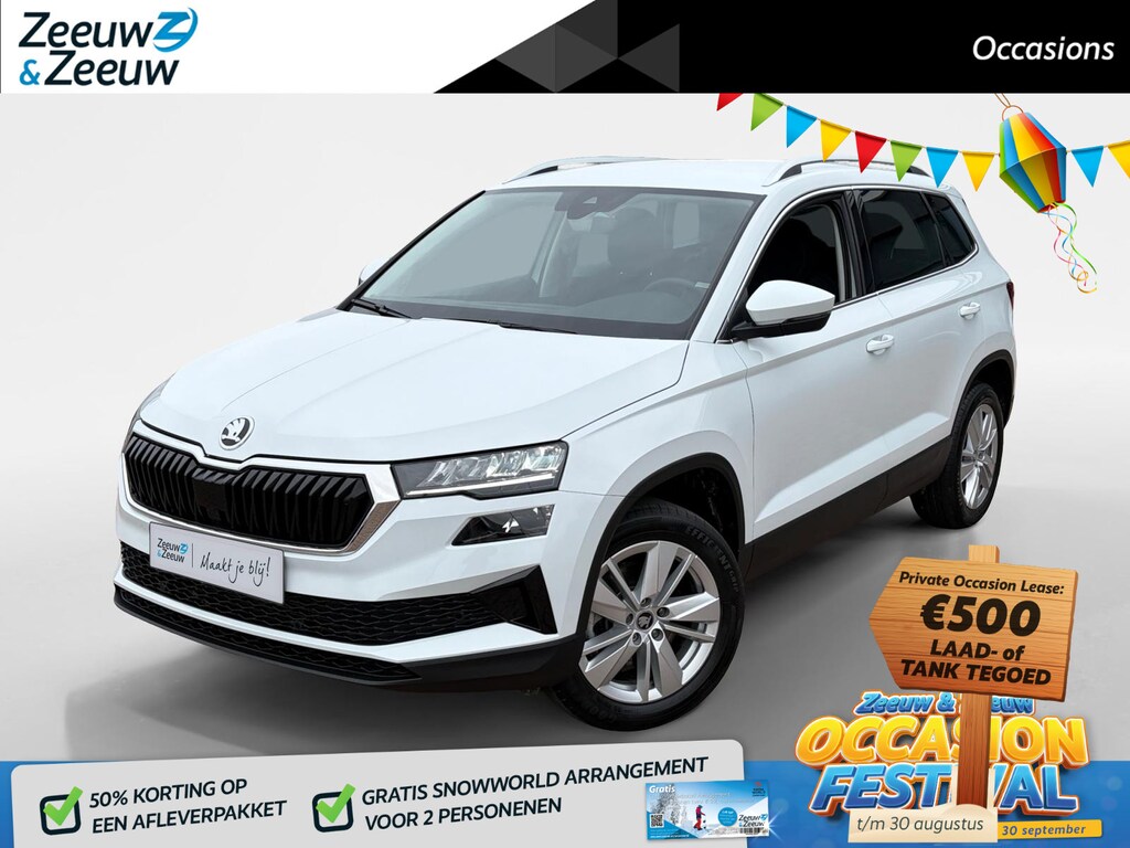 Skoda Karoq 1.5 TSI ACT Business Edition *Automaat*Navi via Carplay*Camera*Parkeersensoren*Climate Control*Keyless*Cruise Control*LM.Velgen*Zeer nette auto!