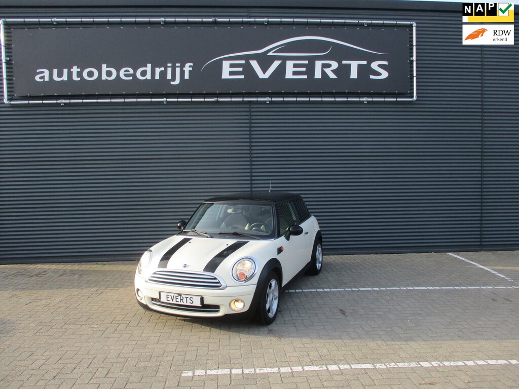 MINI Cooper Mini 1.6 Chili Airco Apk 27-08-2027 Elektrisch pakket sportvelgen nette goed onderhouden auto nu scherpe meeneem prijs