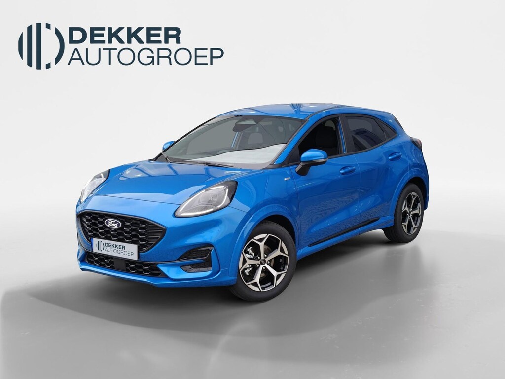 Ford Puma 1.0 EcoBoost Hybrid ST-Line | NIEUW | TREKHAAK | WINTER PACK | COMFORT PACK | DIGITAL AQUA BLUE