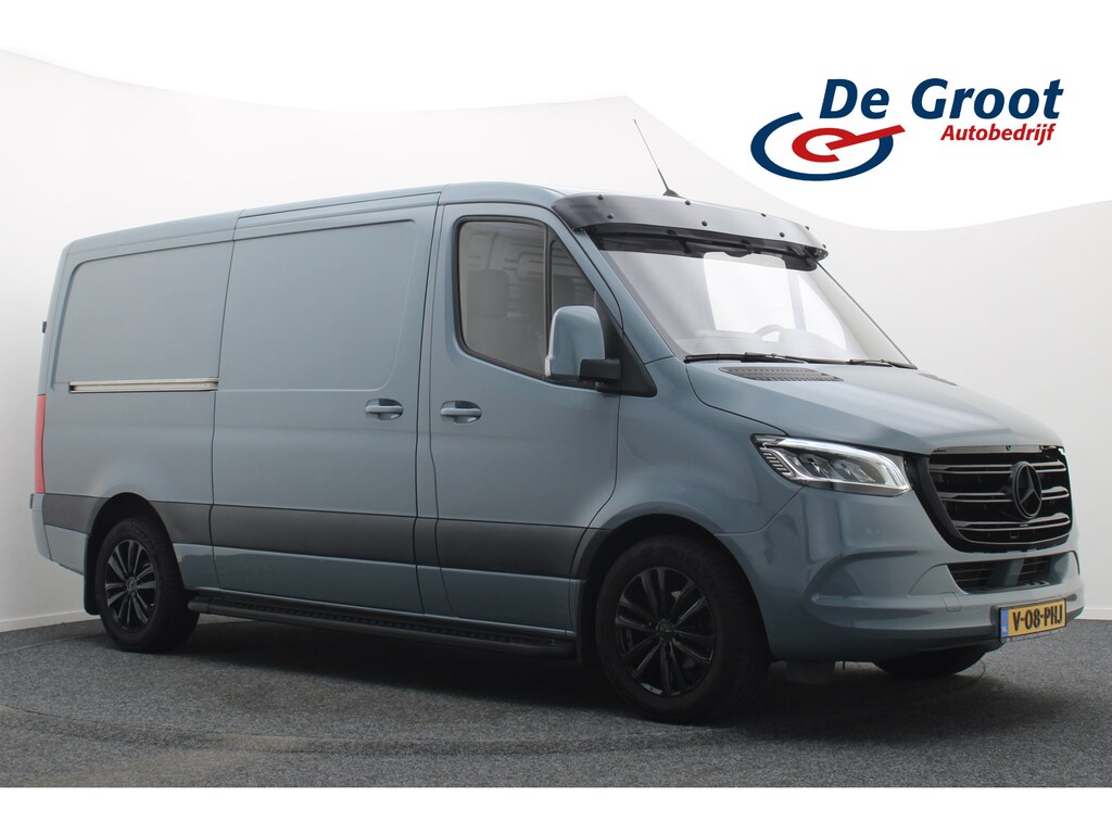 Mercedes-Benz Sprinter 317 CDI Automaat L2H1 3-Zits, Cruise, Camera, Apple Carplay, LED, Zonneklep, DAB, Trekhaak, 18''