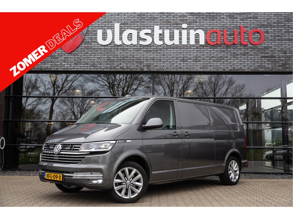Volkswagen Transporter 2.0 TDI L2 Bulli 200PK , 2x Schuifdeur, Leer, Carplay, Camera, NL auto,