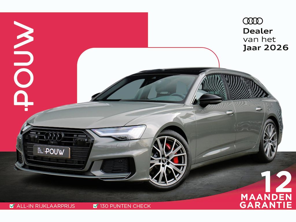 Audi A6 Avant 55 TFSIe 367pk quattro Pro Line S Competition | Rondomzicht Camera | Stoel + Stuurwielverwarming | Keyless Entry | Panoramadak  | SoH 99%